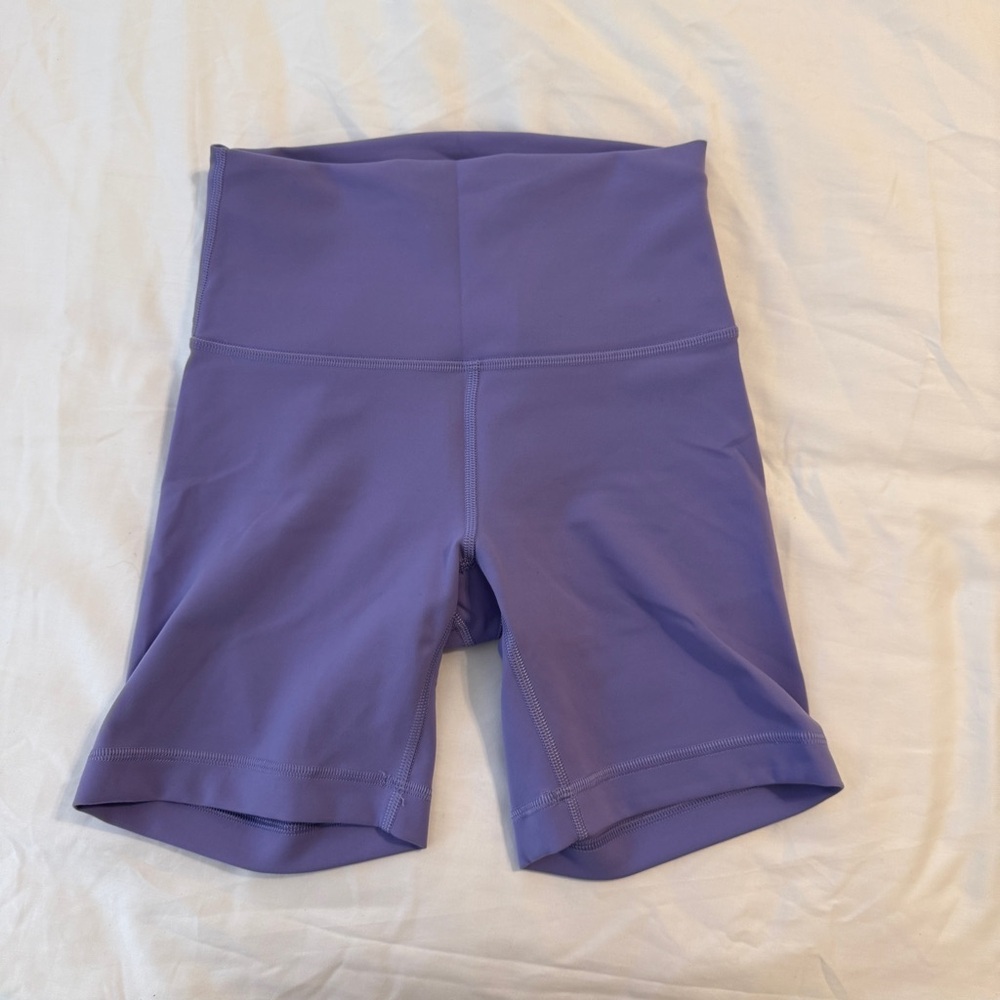 Wunder Train High-Rise Short 6” - Dark Lavender